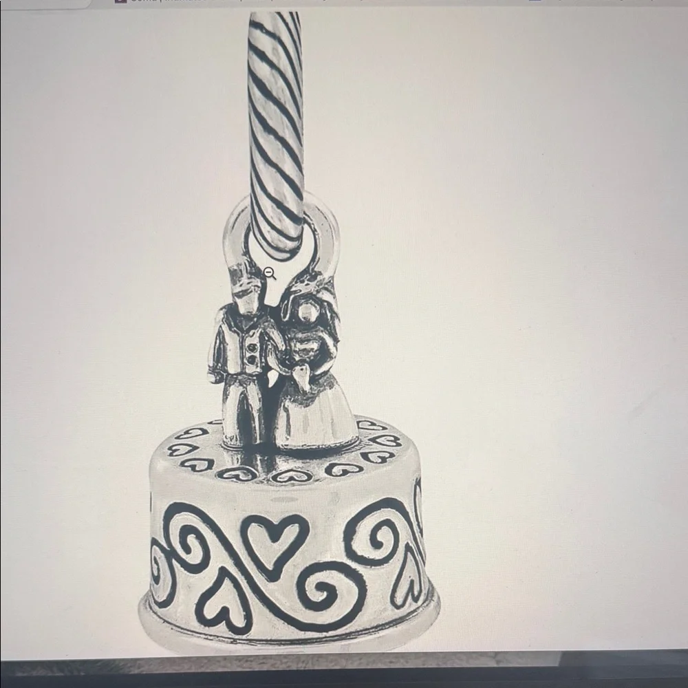 🎂 Brighton ” Forever in Love “Wedding Cake charm, mini bride, and groom toppers